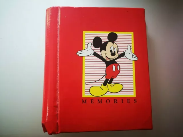 Mickey Mouse Disney Photo Album, Holds 32, 4x6 Photos, NEW SEALED