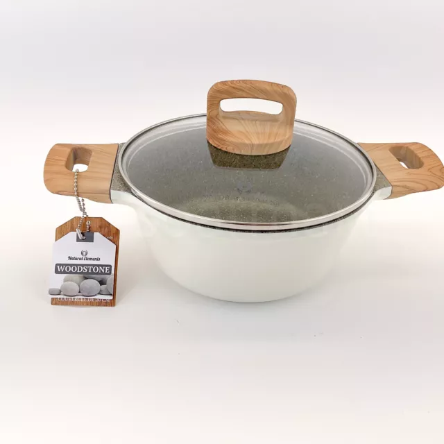 Natural Elements Woodstone, Kitchen, Natural Elements Woodstone 95in Non  Stick Speckled Fry Pan Skillet