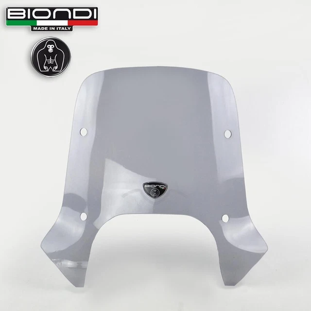 CUPOLINO BASSO FUME SCURO BIONDI PIAGGIO BEVERLY HPE 4V Euro5 300-400 DAL 2021