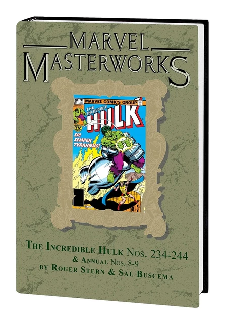 Marvel Masterworks INCREDIBLE HULK VOL #15 HARDCOVER Comics DM VARIANT 306 HC