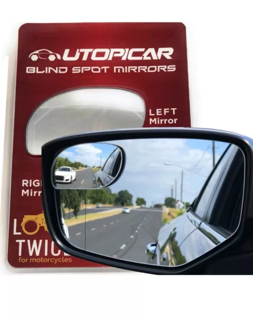 2x Punto Ciego Espejo Espejos Para Carros Retrovisor Pequeños Espejitos De  Car