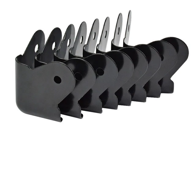 8 Pcs Corner Protection Bracket Metal Speaker Accessory Plate Parts Replacement
