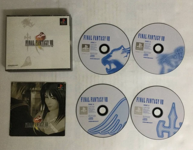 Sony Playstation 1 1 PS1 Final Fantasy 8 Japanese Ver