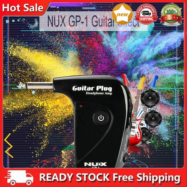 Portable Guitar Headphone Amp Plug Battery Powered Guitar Parts Accessories