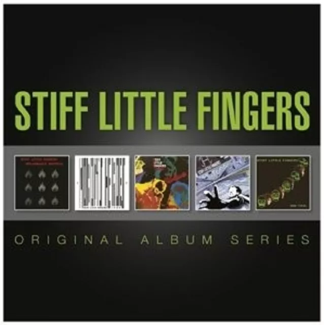 Stiff Little Fingers - Original Album Series 5 Cd New!