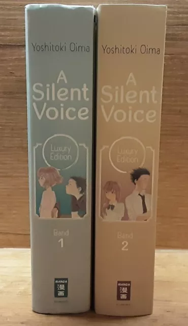 A Silent Voice Luxury Edition Band 1-2 Manga Deutsch Egmont Verlag Gebunde