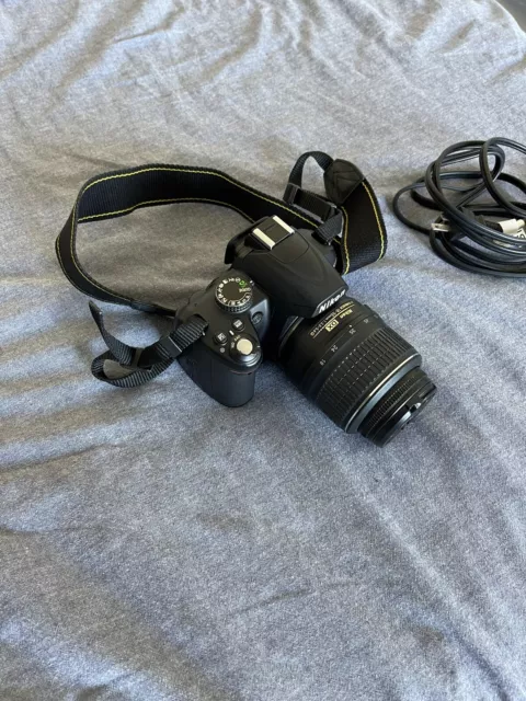 Nikon D3000 10.2MP 18-55mm With Charger And Case ($700 Value)