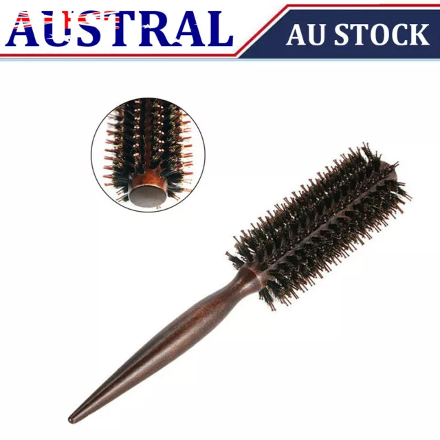 Round Hair Brush for Blow Dry Boar Bristle Hair Dryer Styling Curling for Women