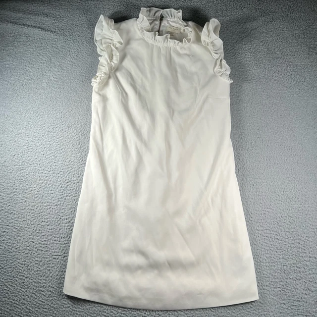 eastyn sleeveless collar skater dress