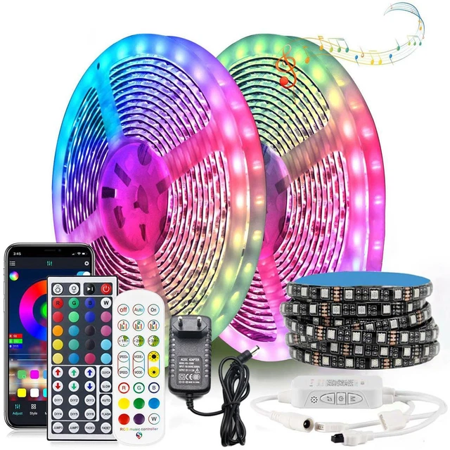 LED Stripe RGB Leiste Streifen 5050 Band Wasserdicht IP65 Lichterkette 12V 1-30m