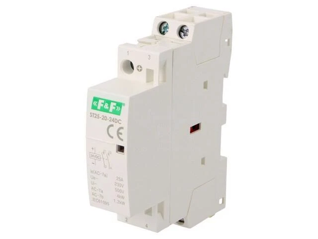 ST25-20-24DC Schütz: 2-Richtung Installation NO x2 24VDC 25A DIN F&F