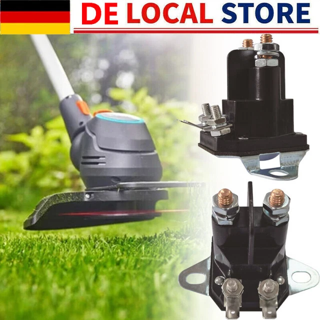 UNIVERSAL-MAGNETSCHALTER STARTERRELAIS FÜR Aufsitzmäher Rasenmäher