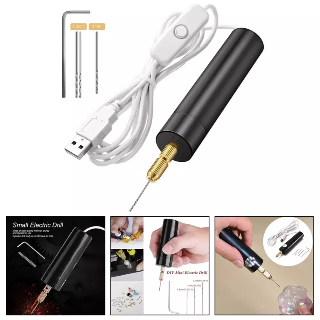 Precise Control with Mini Electric Pen for Resin Jewelry Making Crafts