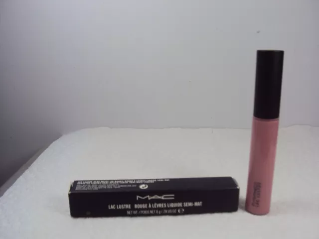 Hard To Find Mac Cosmetics Lac Lustre / Lip Gloss .28 Oz / 8 G Coy (A10)