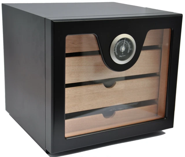 ANGELO HUMIDORSCHRANK 4 Schubladen Humidor Schrank Zigarrenabschneider