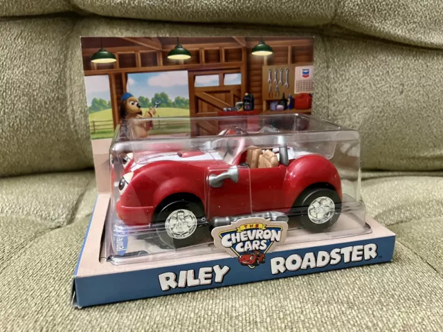 The Chevron Cars #35 - Riley Roadster Red Collectible Toy Car - 2003 NIP