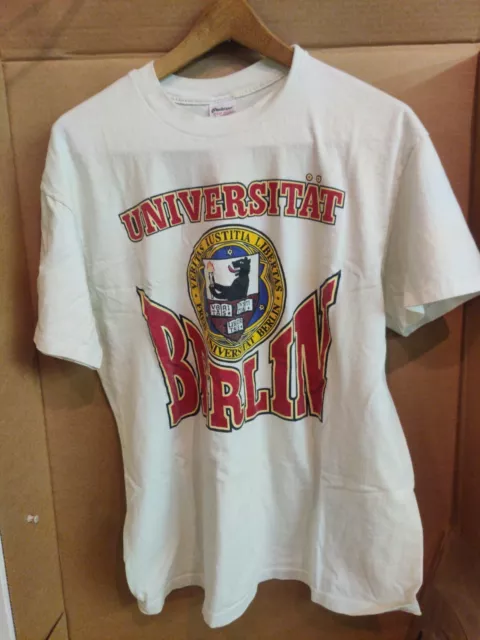 Vintage Universitat Berlin T Shirt Size XL