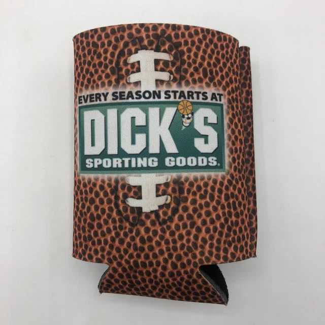 Dick's Sporting Goods Koozie Foam Can Drink Holder Football Sports