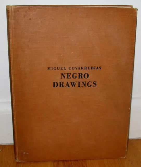 Miguel Covarrubias Negro Drawings Harlem 1927 HC African American Black Life