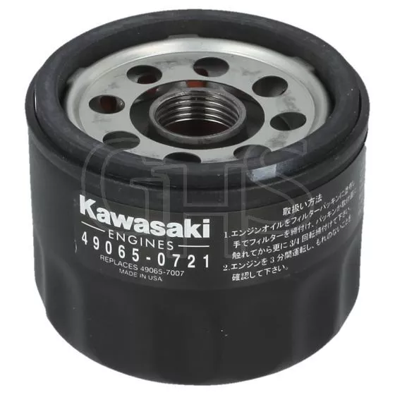 Oil Filter Fits KAWASAKI FS600V, FX600V, FR600V, FX691V Engines - 49065-7007
