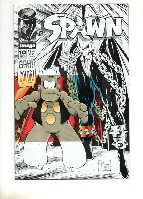 Spawn #10 CEREBUS APP! DAVE SIM, TODD MCFARLANE! UNREAD 1993! MOVIE COMING!