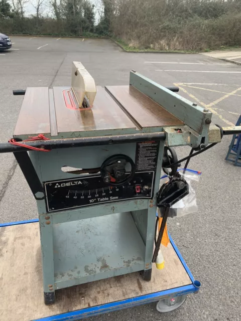 Delta 10” 3 Phase Table Saw