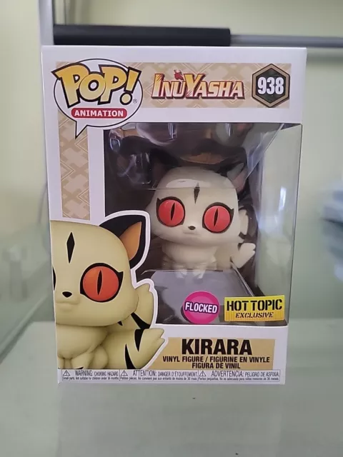 Funko Pop Inuyasha Kirara Flocked 938 Hot Topic In Soft Protecter