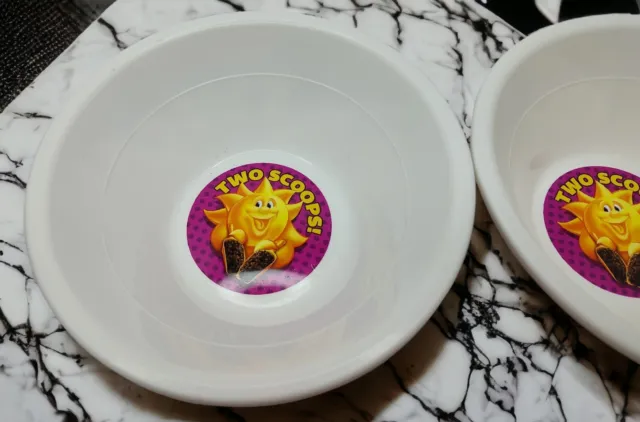 KELLOGG'S RAISIN BRAN Two Scoops Plastic Cereal Bowl 2017 Lot Of 2 ...