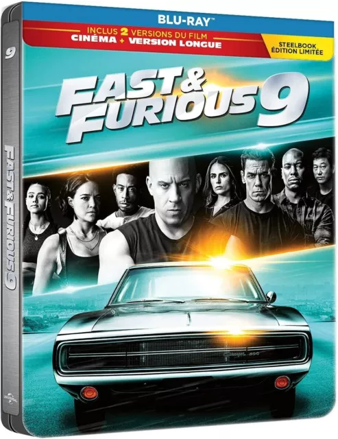 Fast And ( &) Furious 9 Edition Limitée Steelbook BLU RAY NEUF SOUS BLISTER