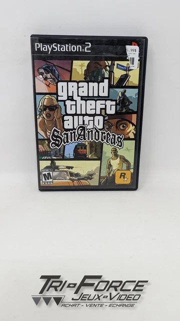 GRAND THEFT AUTO San Andreas Playstation 2 PS2 CIB Complete, tested ...