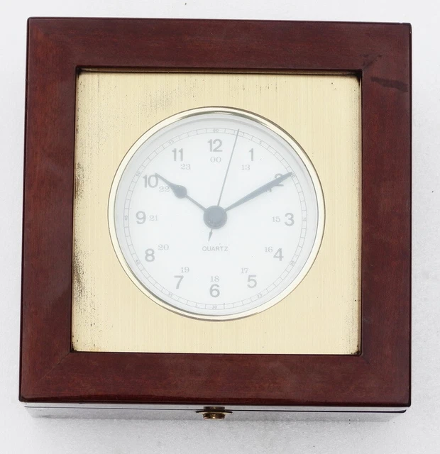 Vintage Quarz Schiff Boot Yacht Marine Chronometer Maritim Deck Uhr