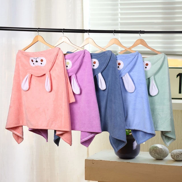 Baby Junge Kleidung Handtuch Kinderumhang Babybadewanne Kapuzenbademantel