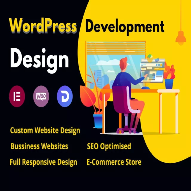 Professional Wordpress Website Design Package & Mobile Ready Web Design