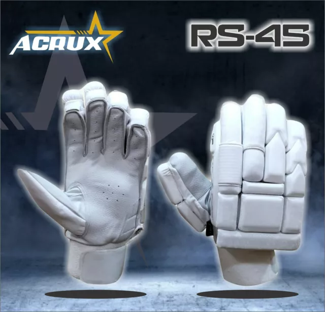 Cricket Batting Gloves RS-45 Clean Skin Clean Skin + Mens LH + Au Stock 2