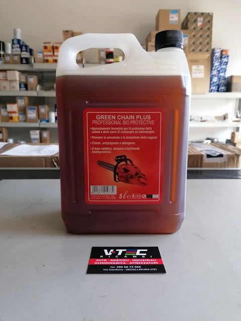 5 Lt HUSQVARNA Olio Protettivo Minerale Premium Per Catena Motosega - Foto 4