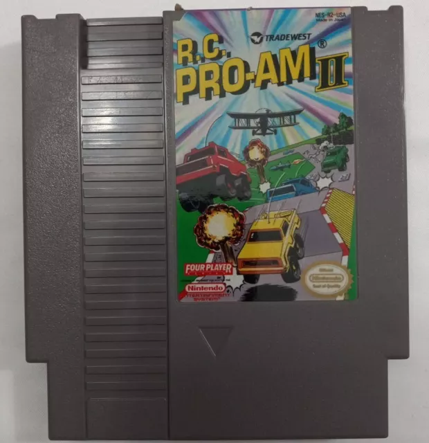 R.C. Pro-Am II (Nintendo NES, 1992) Tested Working *Cartridge Only* RC 2