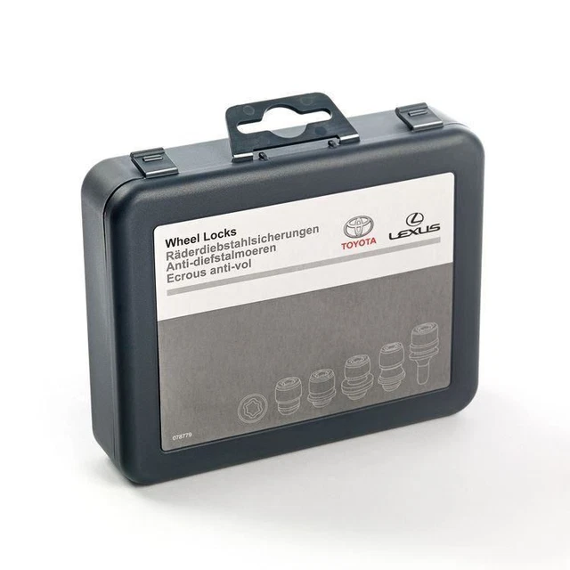 GENUINE TOYOTA HILUX RAV4 Land Cruiser 120 locking Wheel Nuts Set PW45600003 £45.99 PicClick UK