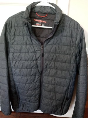 Mens Packable Quilted Camo Jacket 