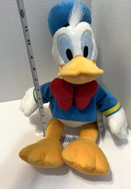 Disney Store DONALD DUCK Jacket REVERSIBLE Puffer Quilted Army Green Blue  Medium
