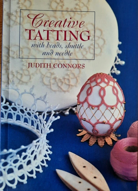 Tatuaje creativo con cuentas, lanzadera y aguja - JUDITH CONNORS, raro