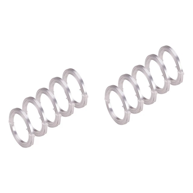 10 rollos alambre de aluminio anti-óxido alambre artesanal turbio