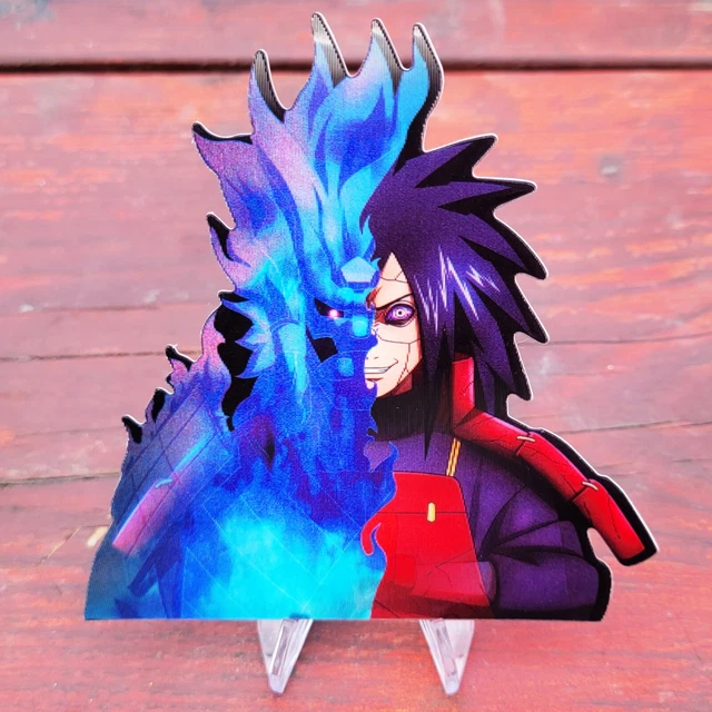 MADARA UCHIHA SUSANOO Naruto Shippuden 3D Lenticular Motion Car Sticker