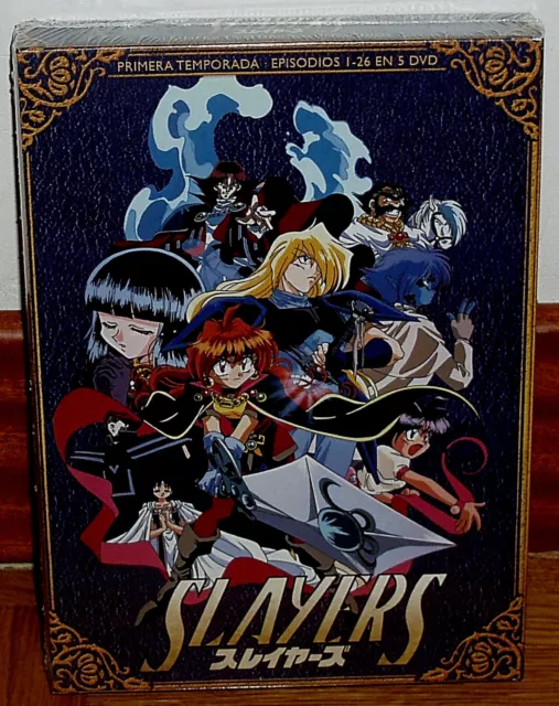 Slayers Try Box 3 Third Season 5 Discs DVD New Sealed (Sleeveless Open) R2