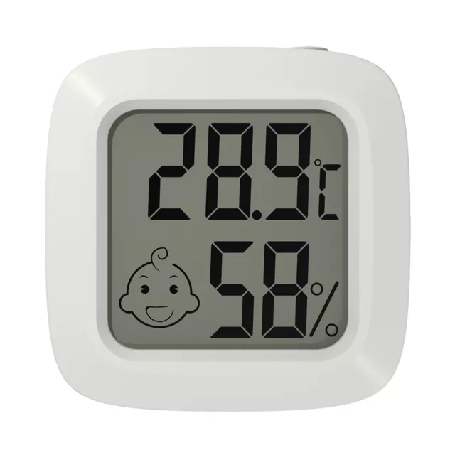 Digital LCD Room Thermometer Hygrometer Humidity Meter Indoor Temperature Gauge