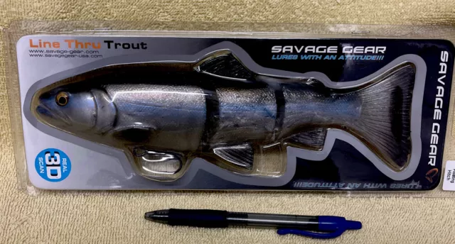 Savage Gear 3D Real Trout 8 3.5oz Slow Sinking Dark Trout - Bass