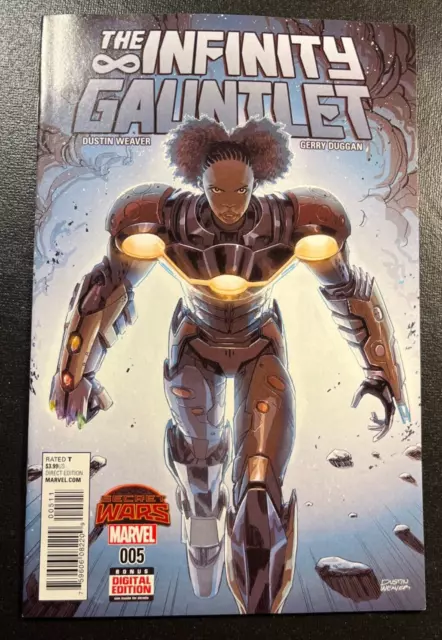 INFINITY GAUNTLET 5 Final Issue SECRET WARS V 1 IRON MAN NOVA AVENGERS X MEN