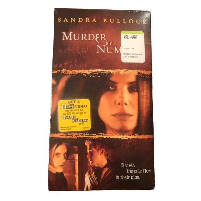 BANDE VHS MURDER By Numbers Sandra Bullock Warner Brothers film vintage