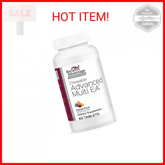 Bariatric Advantage Chewable Advanced Multi EA, High Potency Daily Multivitamin