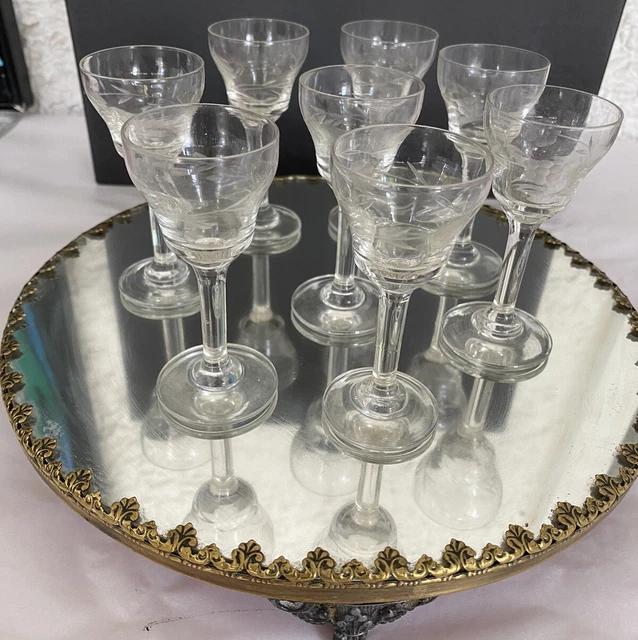 Verre à Liqueur Vintage Métal Doré - Décoration élégante, Alliage Aluminium, Hauteur 5,5 Cm, Plusieurs Coloris (centaine Dorée) - 10