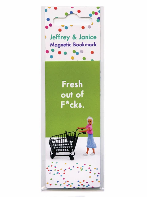 Bold & Bright Gifts Funny Hilarious Magnetic Bookmark Novelty Cheap Present